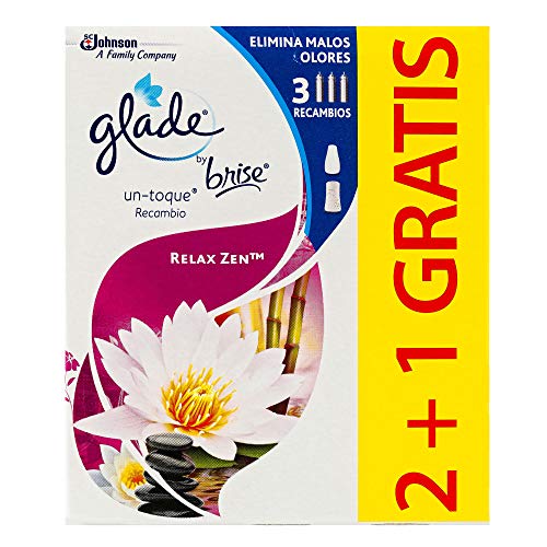 GLADE BY BRISE ambientador un toque relax zen recambio 3 uds