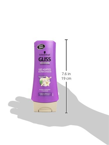 Gliss - Acondicionador Liso Asiático - 200ml - Schwarzkopf