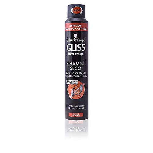 Gliss - Champú Seco Cabello Castaño - 200ml