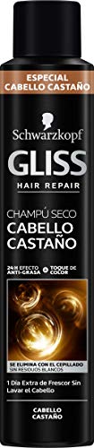 Gliss - Champú Seco Cabello Castaño - 200ml