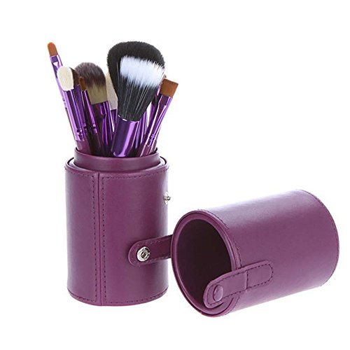 Grifri Pinceles de Maquillaje Barril almacenar Cubo Brochas de Maquillaje almacenar Cilindro Maletín de cosmética Constitución Bolsa Viaje fass18 * 7 cm 1 Pieza