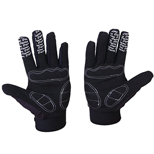 Guantes Ciclismo Invierno Guantes Deportivos Con Dibujo Esqueleto - L De Color Negro y Blanco