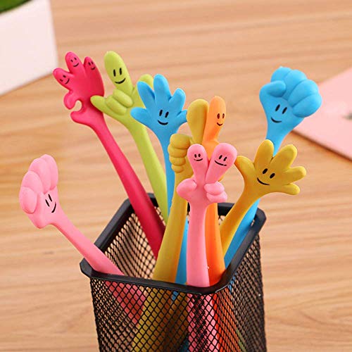 Gudotra 30pcs Bolígrafos de Dedo Bolígrafo Kawaii Detalles Regalo para Estudiante Niños de Cumpleanos Navidad (Estilo4)