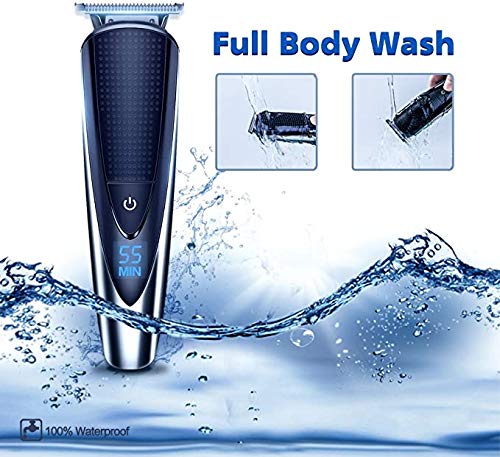 Hatteker Barbero Electrico Cortapelos Profesional Hombre Cortador Pelo Cortadora de Pelo Recargable Máquina de Afeitar Recortadora Barba y Precisión Impermeable