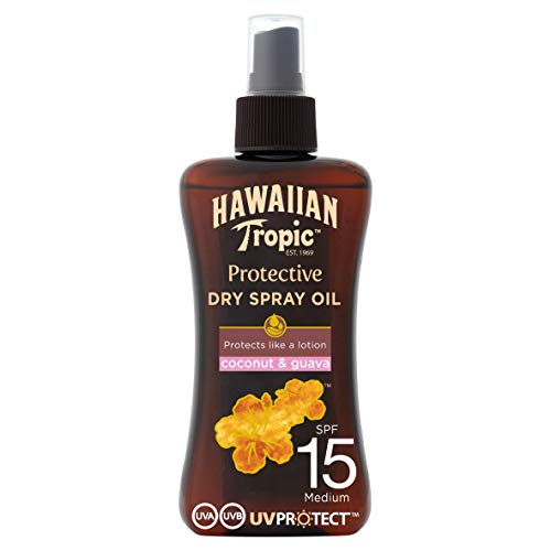 Hawaiian Tropic - Protective Dry Oil Spray - Aceite bronceador - 200 ml