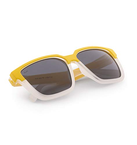 HAWKERS · MOTION · Yellow Rubber · Dark · Gafas de sol para hombre y mujer