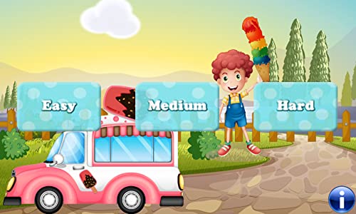 Helado ! juego para los niños : descubrir el mundo de los helados ! juegos para niños - Explora una heladería y el camión de helados - GRATIS