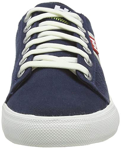 Helly Hansen W Salt Flag F-1, Zapatillas para Mujer, Azul (Navy/Off White/Alert Red 598), 38.5 EU