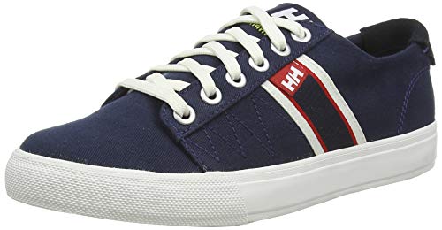 Helly Hansen W Salt Flag F-1, Zapatillas para Mujer, Azul (Navy/Off White/Alert Red 598), 38.5 EU