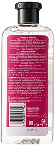 Herbal Essences Bio Renew: Champú con fresa blanca y menta dulce 400ml