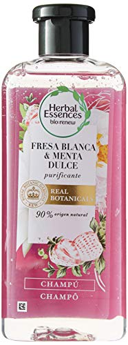 Herbal Essences Bio Renew: Champú con fresa blanca y menta dulce 400ml