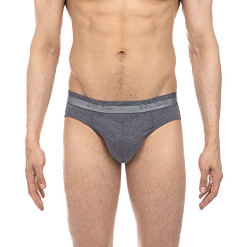 HOM - Para Hombres - Mini Briefs 'HO1' - Slip Calzoncillos - Grey - Tamaño 2XL