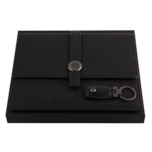 Hugo Boss Executive - Juego de cuaderno y llavero (A5, en estuche de regalo)