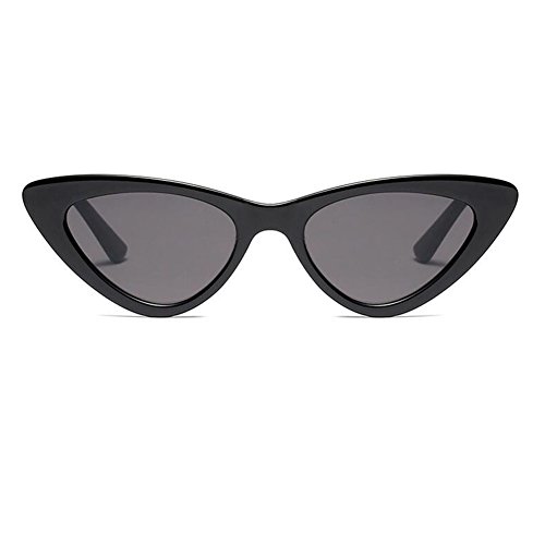 Hzjundasi Moda Mod Chic Super Cat Eye Triangle Gafas de sol Mujer Vintage Retro Eyewear