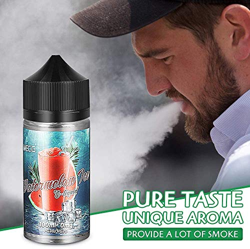 IMECIG 100ml E líquido Ice Sandía Liquido Vaper Para Cigarros electronicos 70/30 E Liquid Cigarrillo Electronico Premium Sabores Vapeador 0mg Nicotina