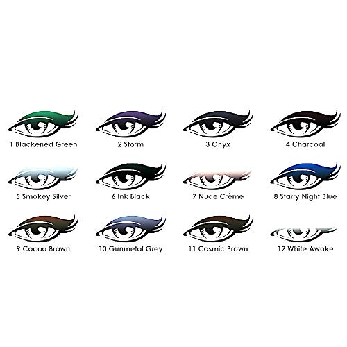 Impala Cosmetics Oryx Khol Kajal Lápiz de ojos automatico 06 Tinta negra, waterproof