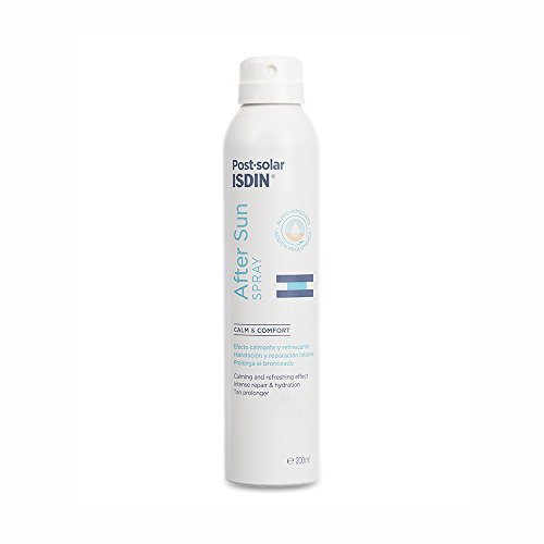 Isdin After Sun Spray, Efecto calmante y refrescante, hidratación y reparación intensa - 200 ml