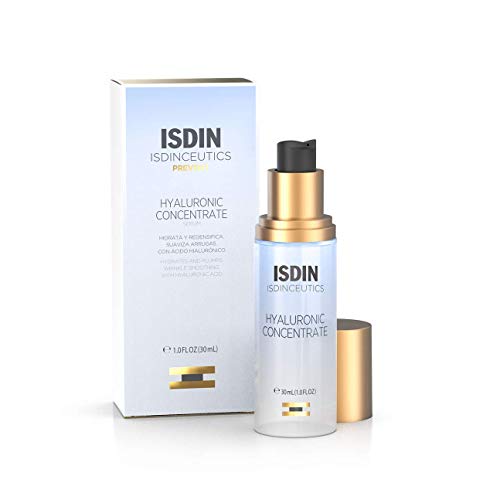 Isdinceutics Hyaluronic Concentrate, Sérum Facial Ligero y Ultrahidratante, con Ácido Hialurónico - 30ml