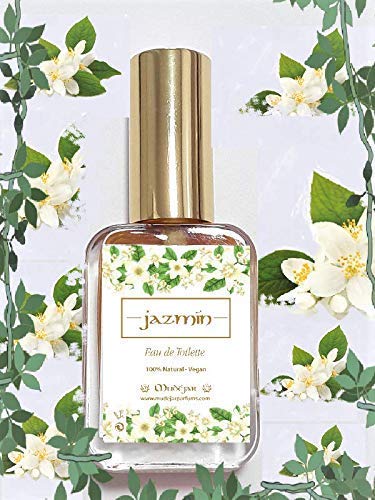 JAZMÍN Eau de Toilette para ella 30 ml VEGAN natural 100% con aceite esencial sin quimicos