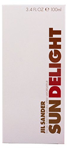 Jil Sander Sun Delight, Eau de Toilette con  vaporizador para Mujer, 100 ml