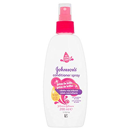 JOHNSON'S acondicionador gotas de brillo spray 200 ml