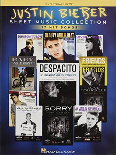 Justin Bieber - Sheet Music Collection: 17 Hit Songs