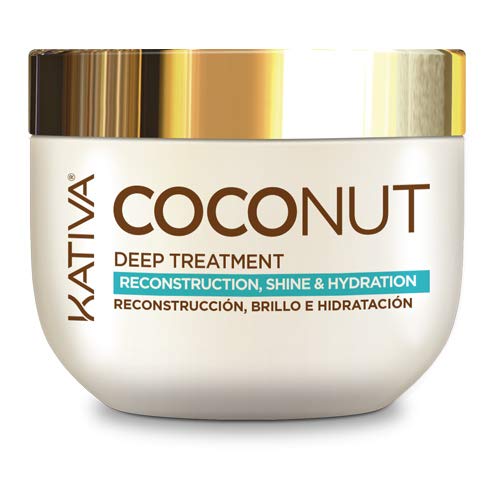 KATIVA Coconut Mascarilla Cabello, Blanco - 250 ml