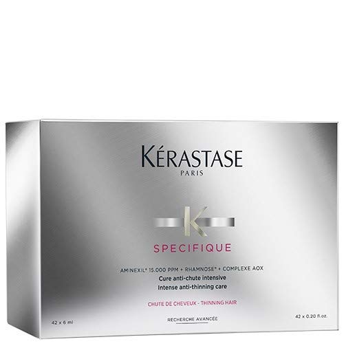 KERASTASE AMINEXIL 42 AMPOLLAS + CHAMPU PREVENTION 250 ML + NECESER DE REGALO.