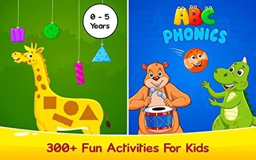 Kids Learning Games, Nursery Rhymes, Children Stories, Songs, ABC For Preschool Toddlers - KidloLand