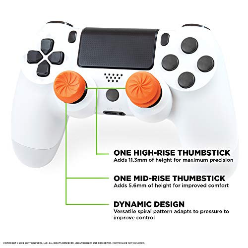 KontrolFreek FPS Freek Vortex Performance Thumbsticks para mando de PlayStation 4 (PS4)