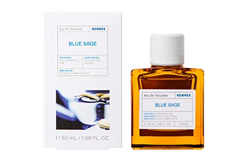 Korres Blue Sage - Perfume para ella, 50 ml