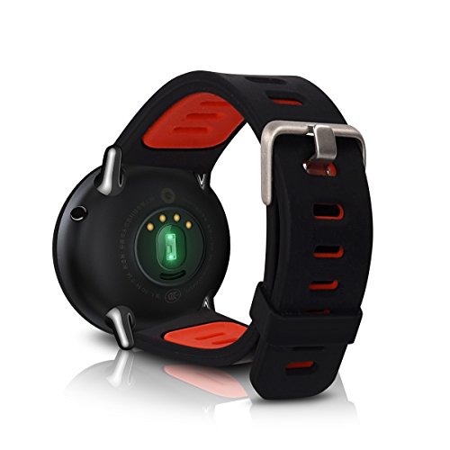 kwmobile Pulsera Compatible con Xiaomi Huami Amazfit - Brazalete de Silicona en Negro sin Fitness Tracker