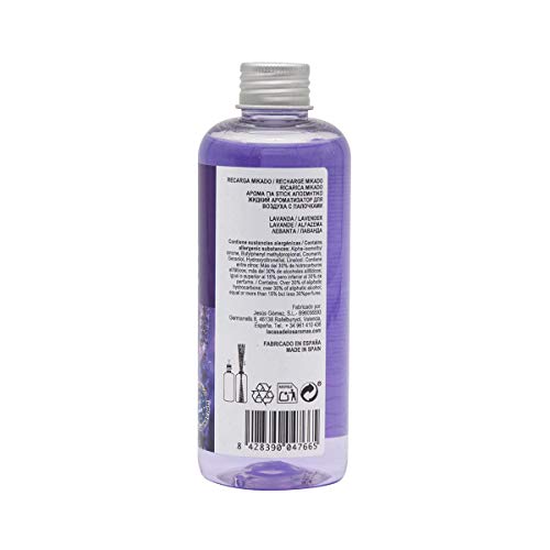 La Casa de los Aromas Mikado Reposicion 250 Ml Sin Varillas (Lavanda, 1)