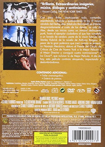 La Naranja Mecanica [DVD]