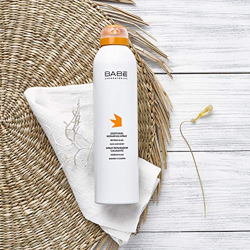 Laboratorios Babé - Spray Reparador Calmante 200 ml, After Sun, Suavidad, Hidratación, Refrescante, Antioxidante, Uso Diario, Leche Hidratante, Facial y Corporal