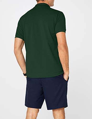 Lacoste L1212 Camiseta Polo, Verde (Vert), M para Hombre