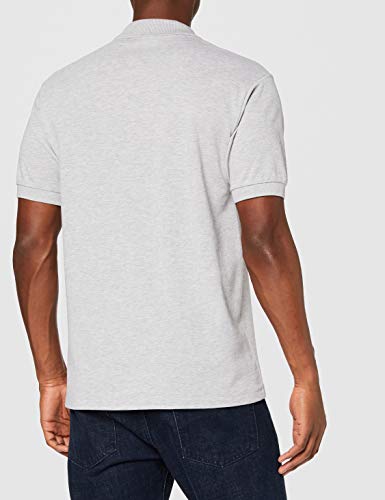 Lacoste L1264, Polo para Hombre, Gris (Argent Chine), Large (Talla del fabricante: 5)