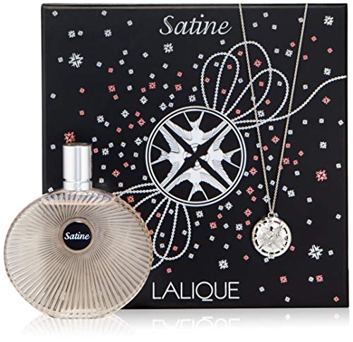 Lalique Satine Eau de Parfum y collar Set de regalo para ella, 100 ml