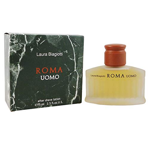 Laura Biagiotti Roma Uomo Loción Después del Afeitado Para Él, 75 ml