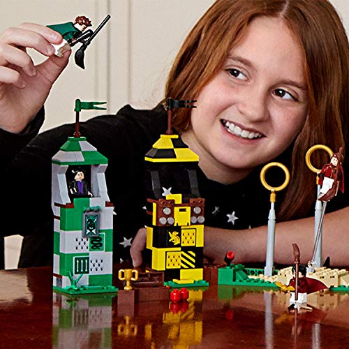 LEGO Harry Potter - Partido de Quidditch, Set de Construcción de Juguete del Deporte de Hogwarts (75956)