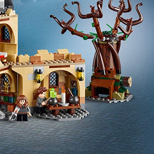 LEGO Harry Potter - Sauce Boxeador de Hogwarts, Juguete de Construcción del Mundo Mágico con Minifiguras de Harry Potter, Ron Weasley, Hermione Granger, Severus Snape y Otros Personajes (75953)