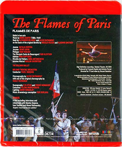 Les Flammes De Paris [Blu-ray] [Reino Unido]