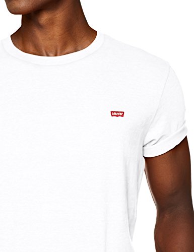 Levi's SS Original Hm tee Camiseta, Multicolor (Cotton + Patch White 0000), Medium para Hombre