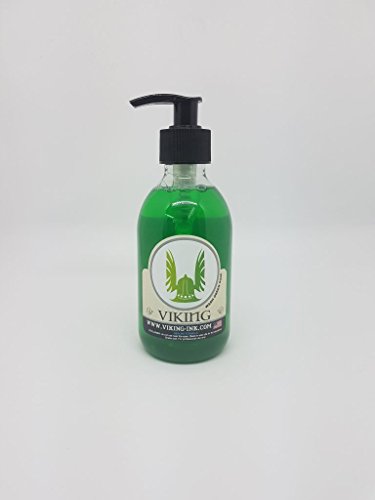 Limpiador tatuajes WASH GREEN SOAP 8 OZ VIKING INK USA vegan