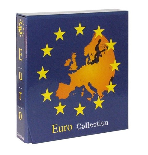 Lindner 8450 Álbum pre-impreso colección Euro: Juegos monedas Euro para todos Países UE