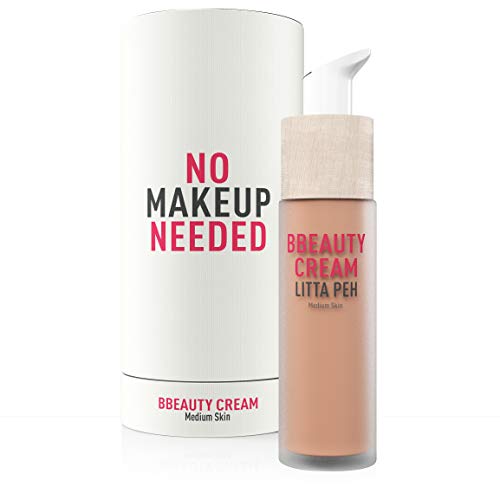 LITTA PEH - BB Cream - BBEAUTY CREAM - Crema facial Hidratante con Color - Tratamiento Anti-Imperfecciones apto para Pieles Grasas, Mixtas y Secas - 50ml