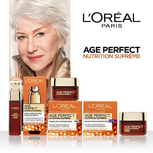 L'Oréal - Age Perfect Nutrition Supreme - Crema nutritiva de noche para piel madura - 50 ml