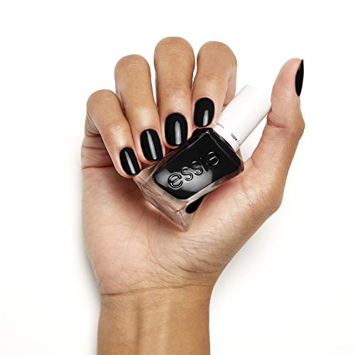 L'Oréal Essie Pintauñas Negro, Gel Couture Efecto Gel Larga Duración, Tono 514 Like It Loud, 13.5 ml