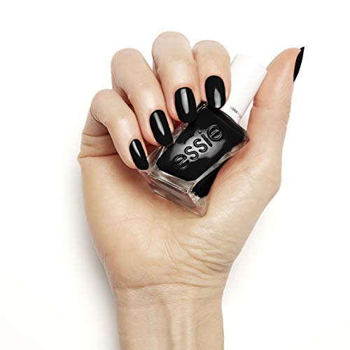 L'Oréal Essie Pintauñas Negro, Gel Couture Efecto Gel Larga Duración, Tono 514 Like It Loud, 13.5 ml