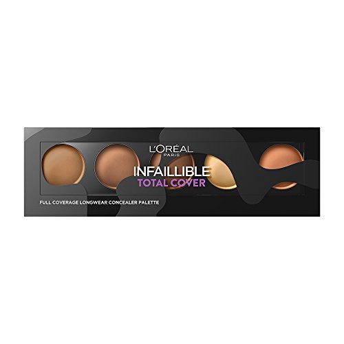 L'Oréal Paris Infalible Total Cover, Paleta Correctora, Tono 02 Oscura